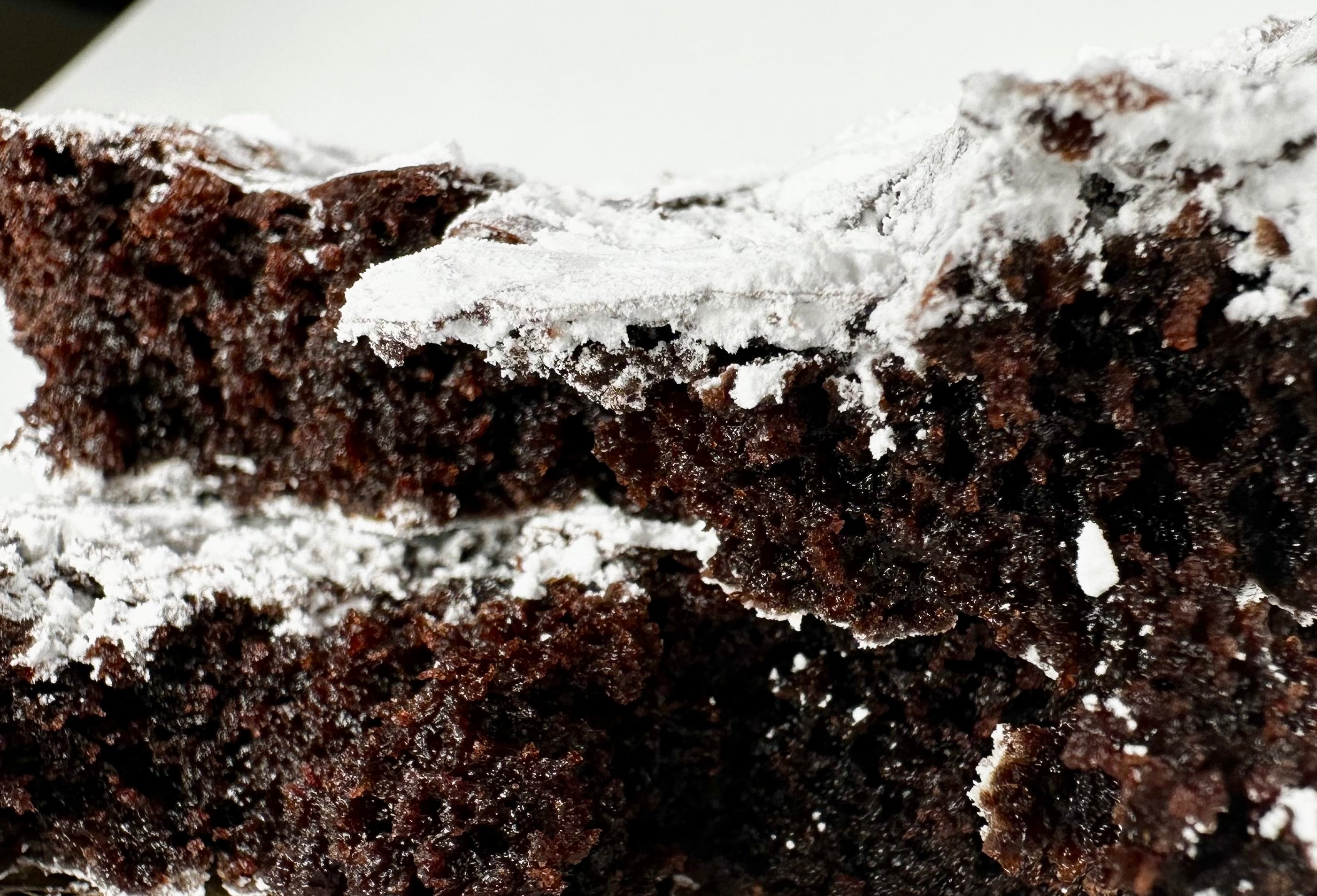 Powdered Sugar - Big Ol' Friggen Brownie