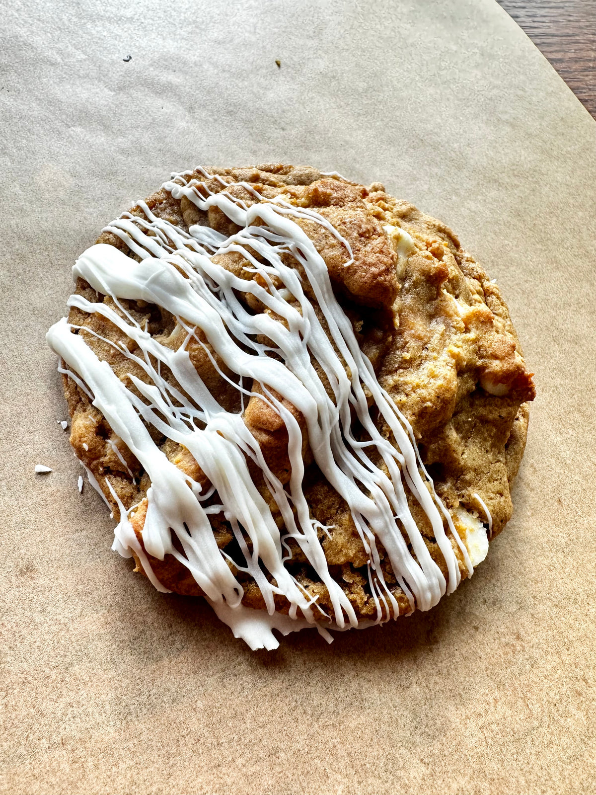 Punkin and White Chocolate Chip Cookie!