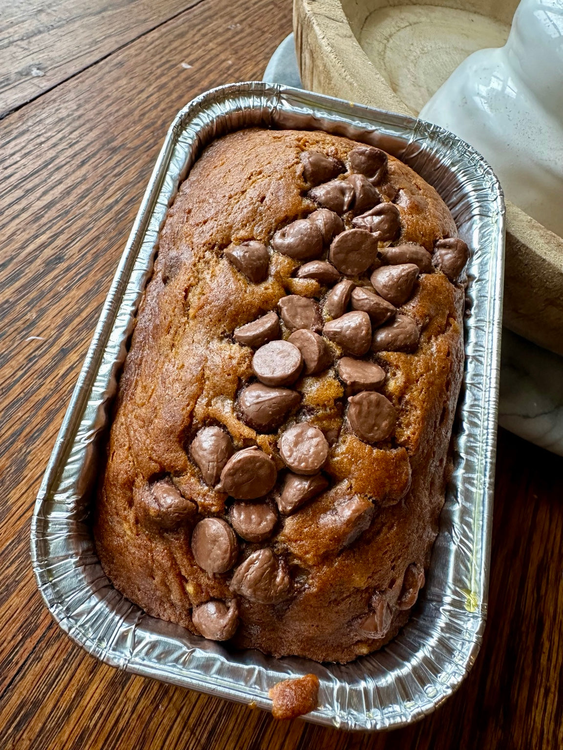 Pumpkin Chocolate Chip Bread!