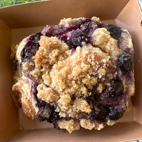 Blueberry Vanilla Cream Rolls! 4pack!