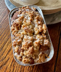 Pumpkin Streusel + Vanilla Glaze Bread!