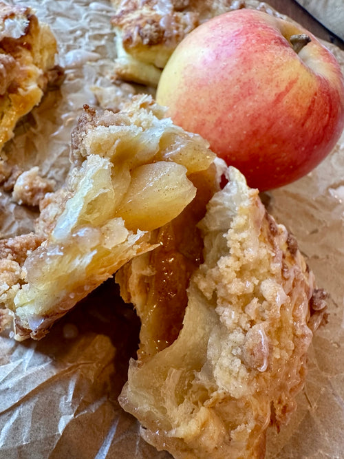 Brown Sugar Apple Puff Pastries!